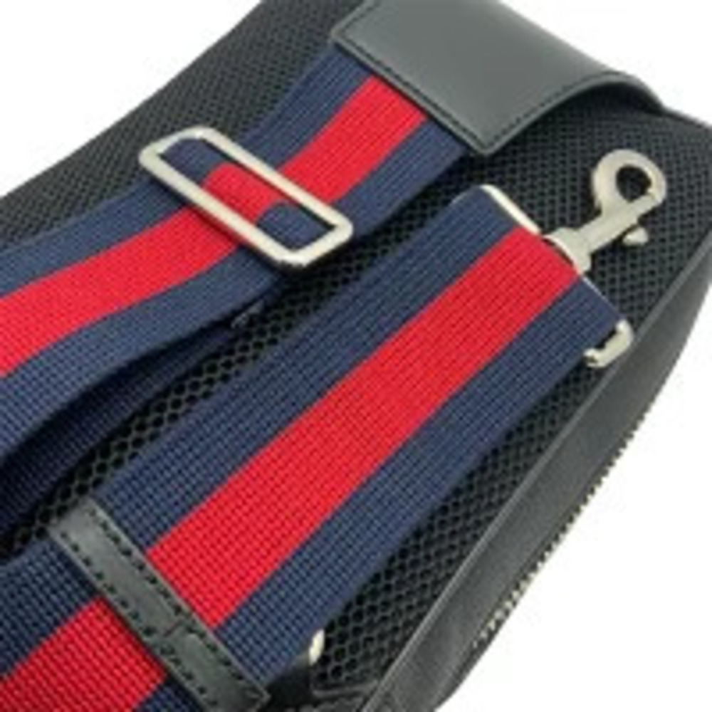GUCCI Soft GG Supreme Belt Bag Body Bum Crossbody Belt Waist Clutch Black Gray - Picture 11 of 11